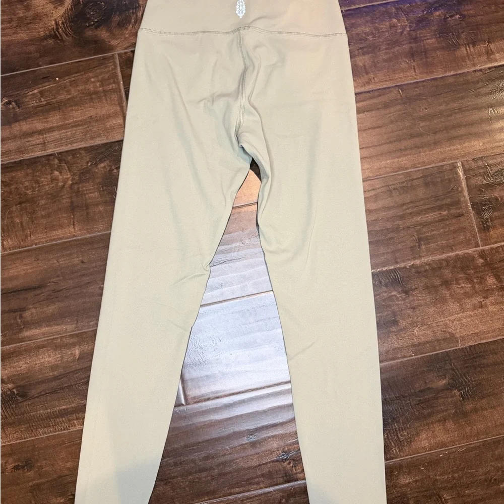 FP Movement by Free People Never Better High-Waisted Leggings XS Sage Stone - Picture 3 of 7